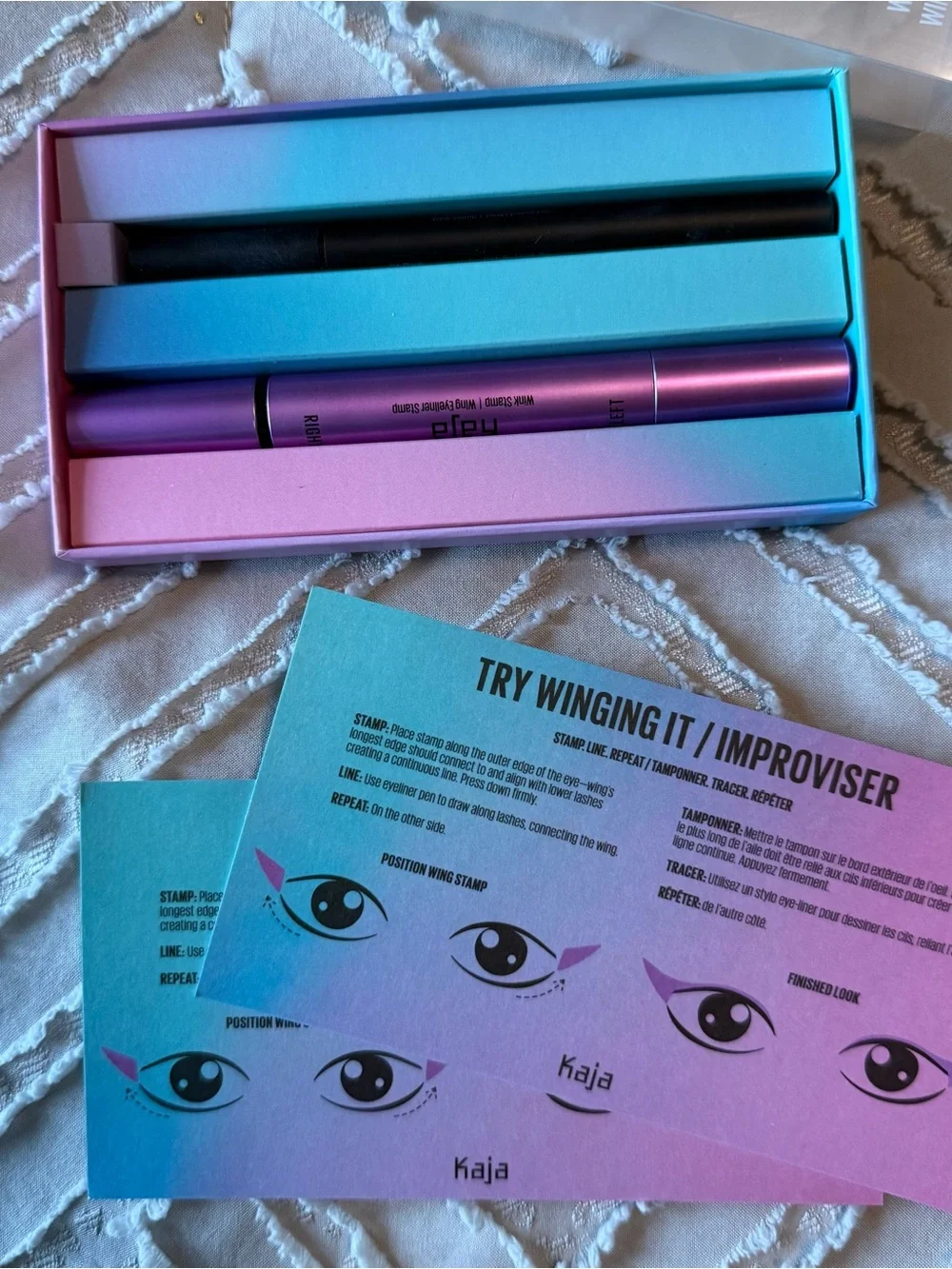 Wink Stamp Liquid Eyeliner Stamp Set | New